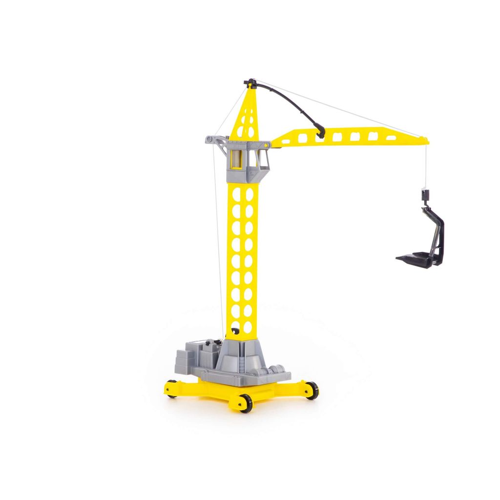 Башенный кран Агат на колёсиках малый (в пакете) - Полесье фото 5