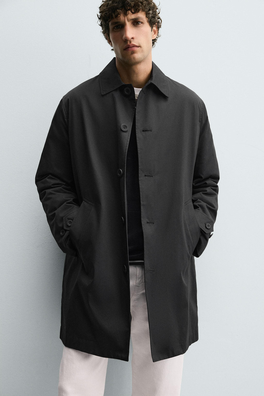 TRENCH COAT WITH DETACHABLE LINING - Zara фото 6
