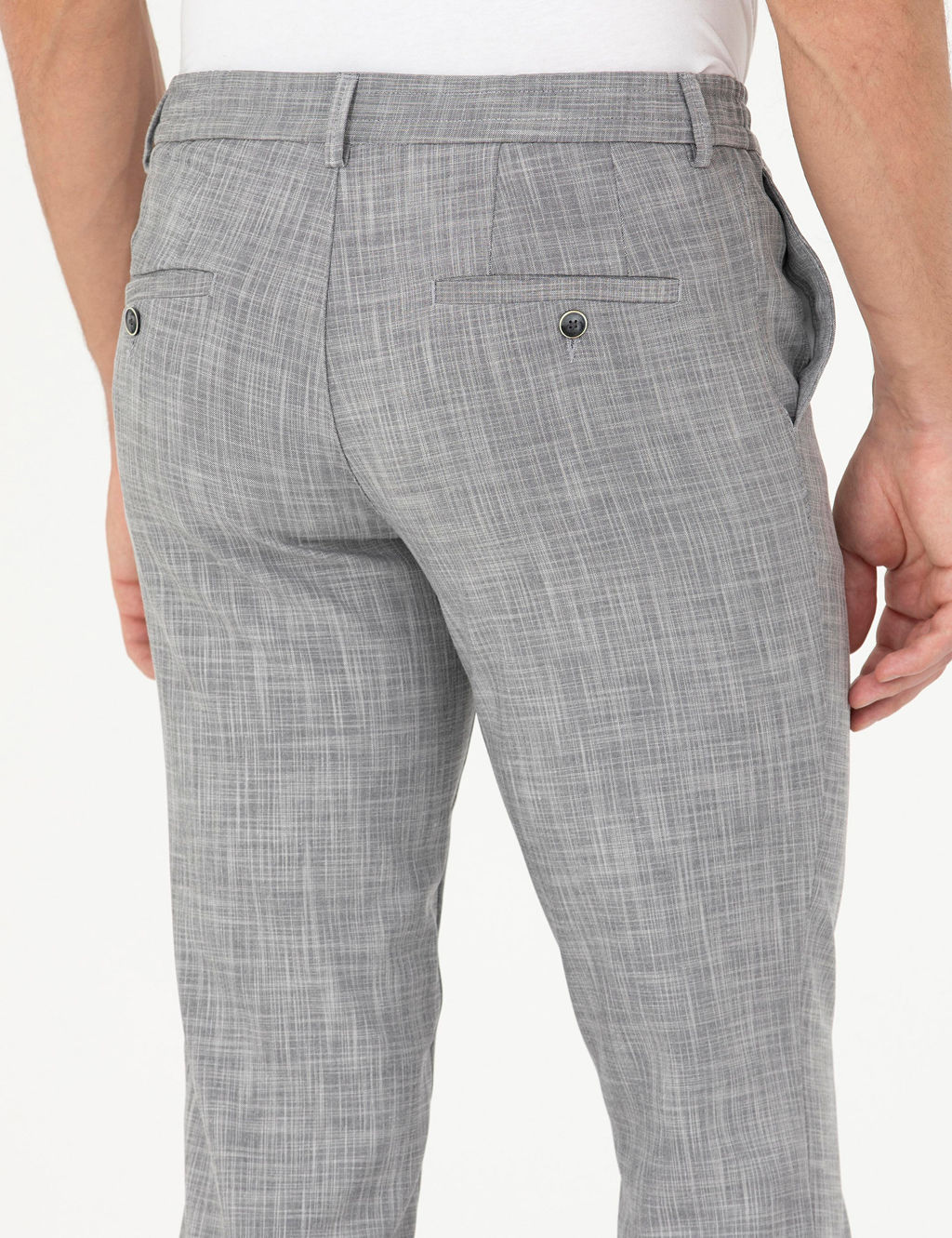 F_me Ex. Slim Fit Kuma_ Pantolon - Pierre cardin фото 7