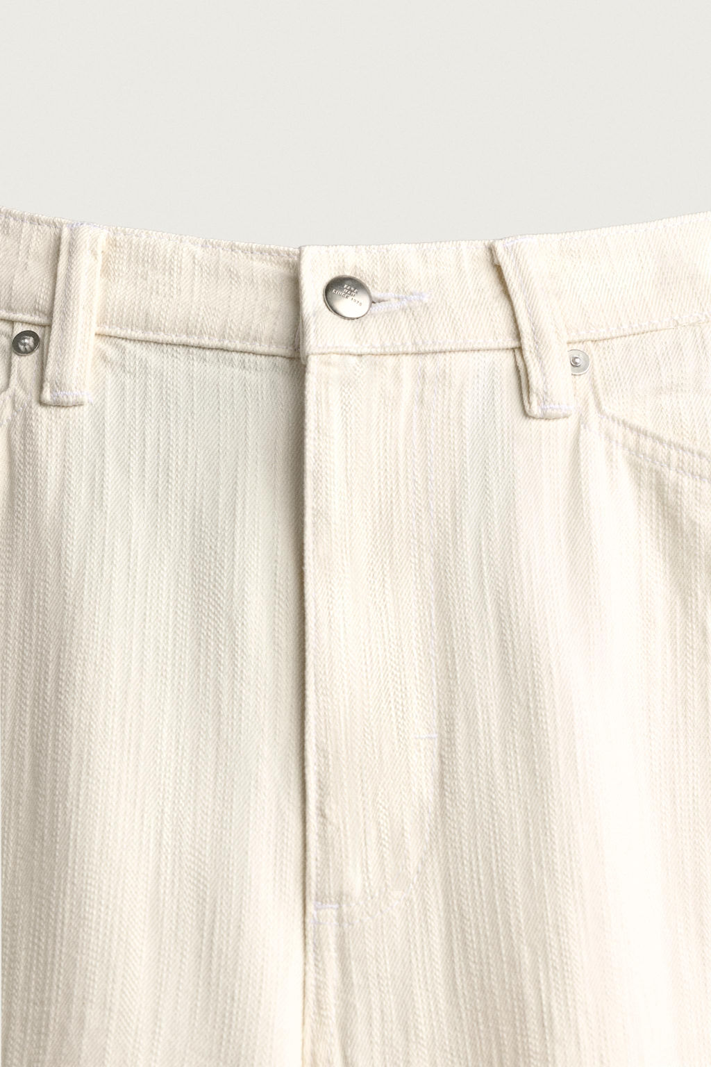 JEANS CARGO BALLOON FIT / blanco - Zara фото 9
