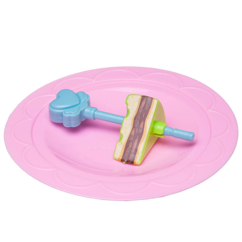 Игровой набор ABtoys Помогаю Маме Торт с куколкой и игровыми предметами, свет, звук, функция записи речи  фото 2