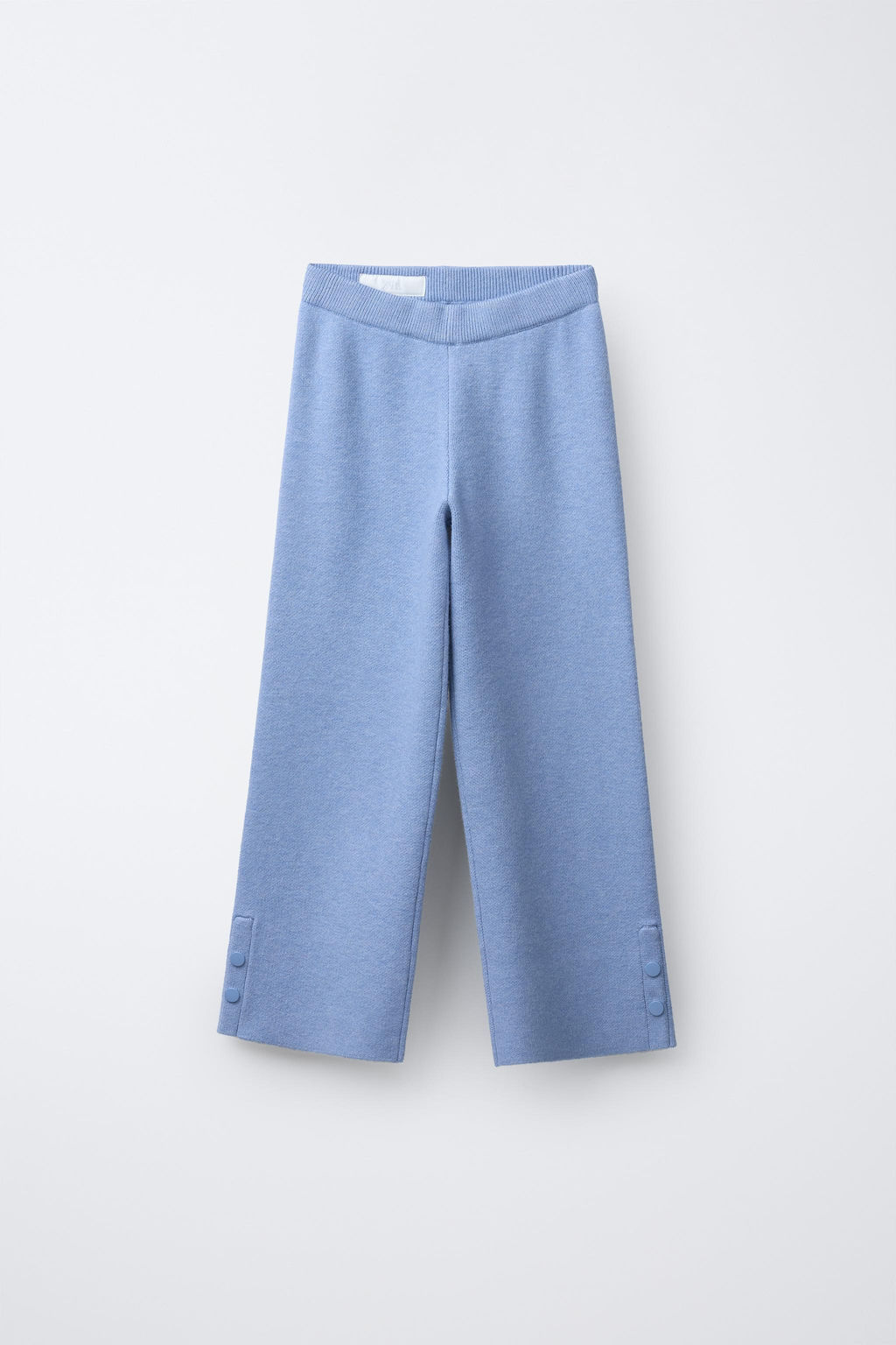WIDE-LEG KNIT TROUSERS - Zara фото 2