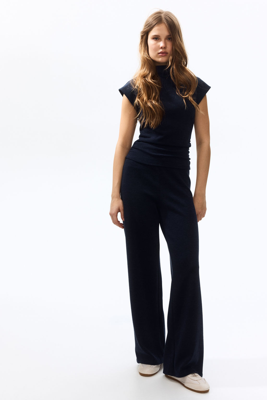 Top de punto con cuello perkins - H&m фото 7