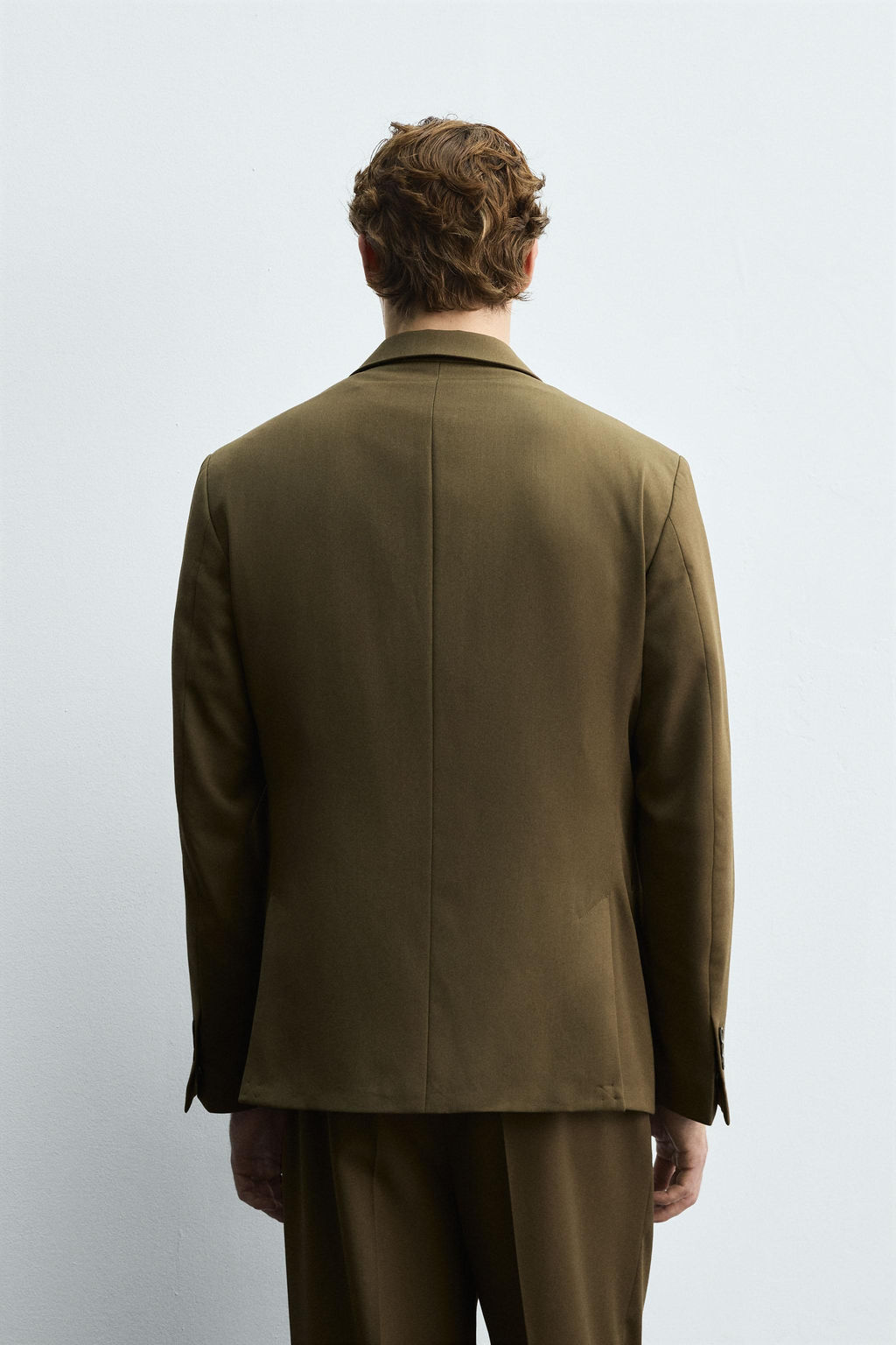 LIMITED EDITION DOUBLE-BREASTED SUIT BLAZER - Zara фото 3