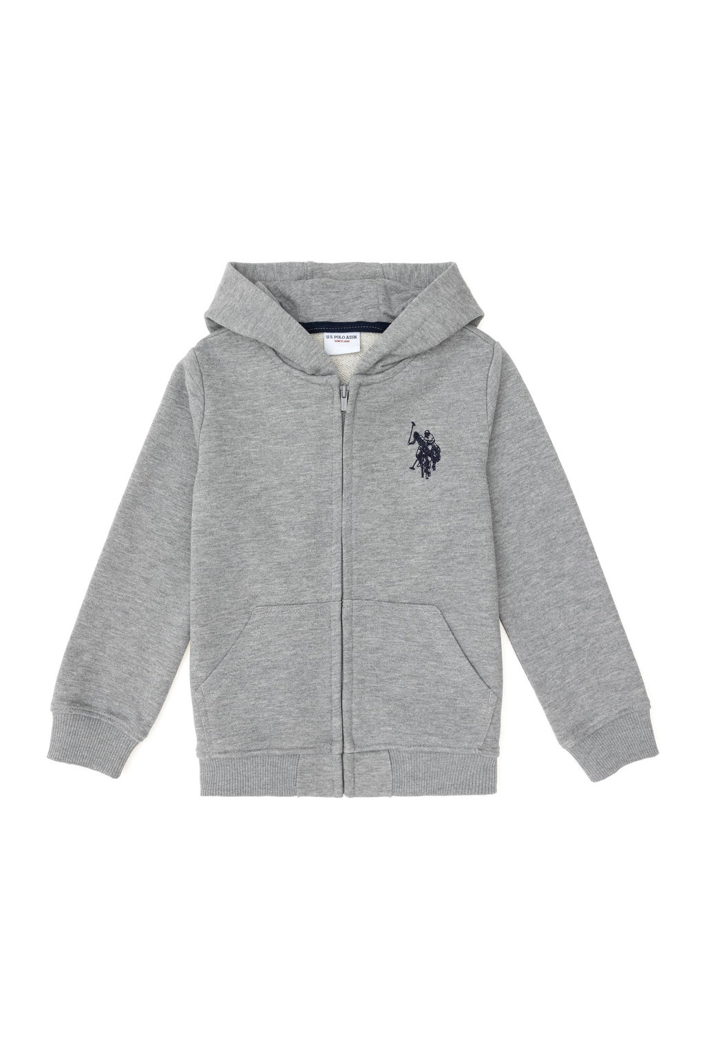 Базовый свитшот серого меланжевого цвета для мальчика Неожиданная скидка в корзине