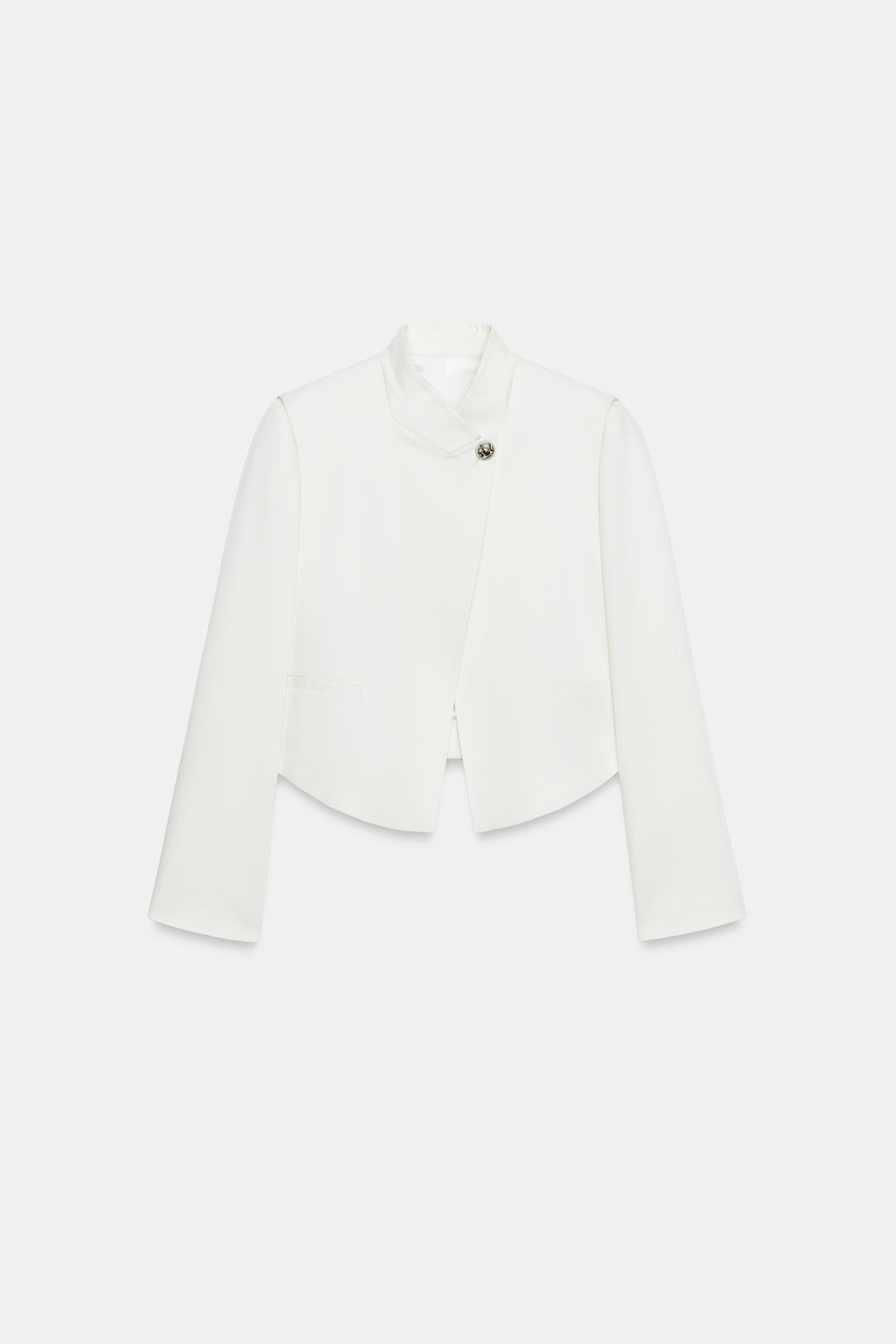 BLAZER CROPPED ZW COLLECTION / Crudo - Zara фото 4