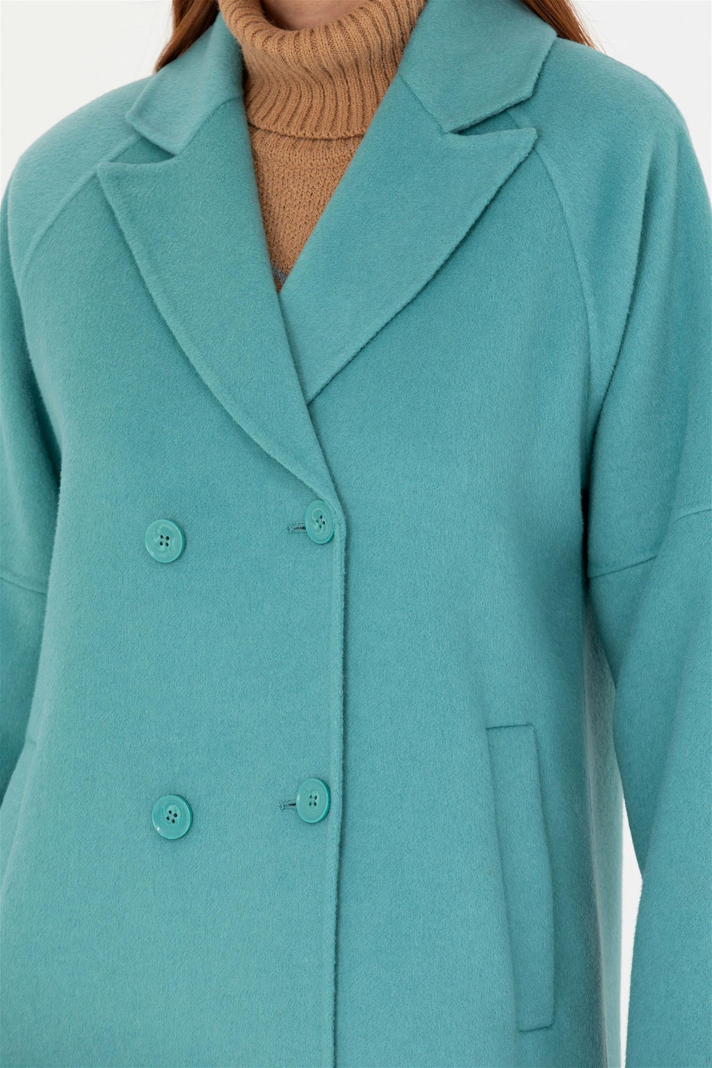 U. S. Polo Assn Женское мятное пальто с печатью - U.s. polo assn фото 14