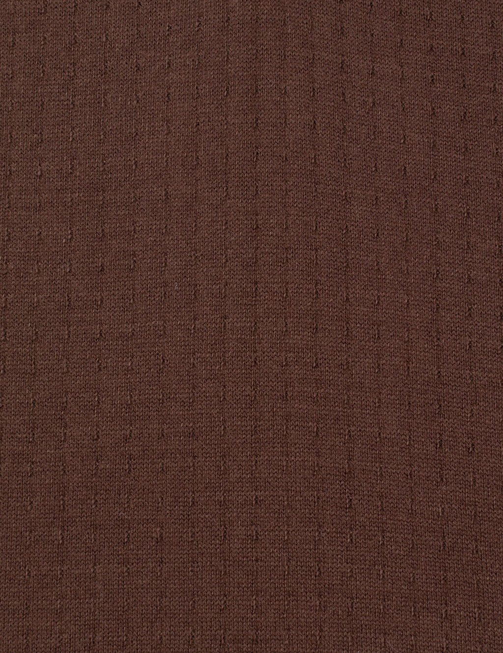 Kahverengi Slim Fit Polo Yaka Fermuarl_ Triko Ti__rt