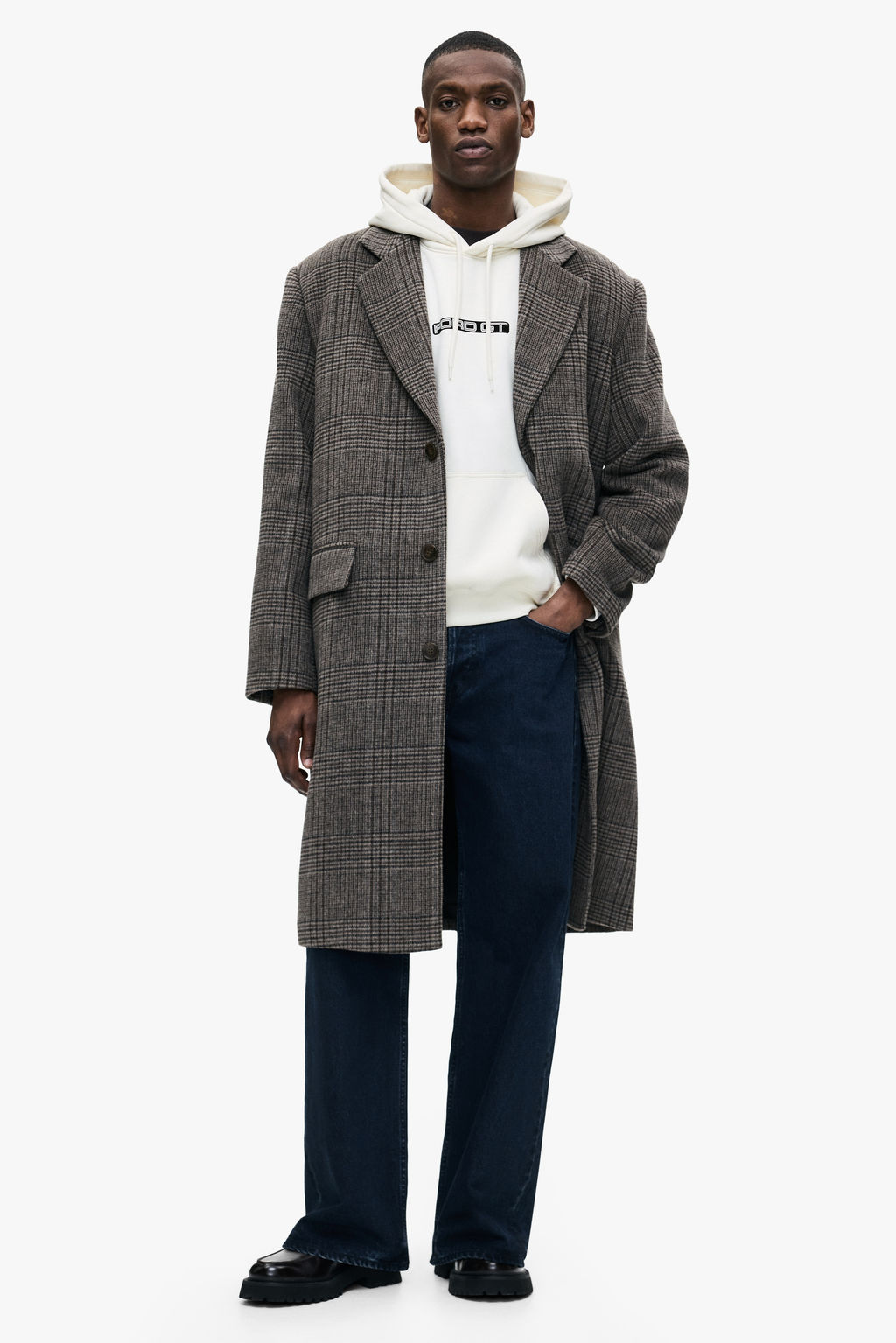 Sudadera con capucha y motivo Loose Fit - H&m фото 6