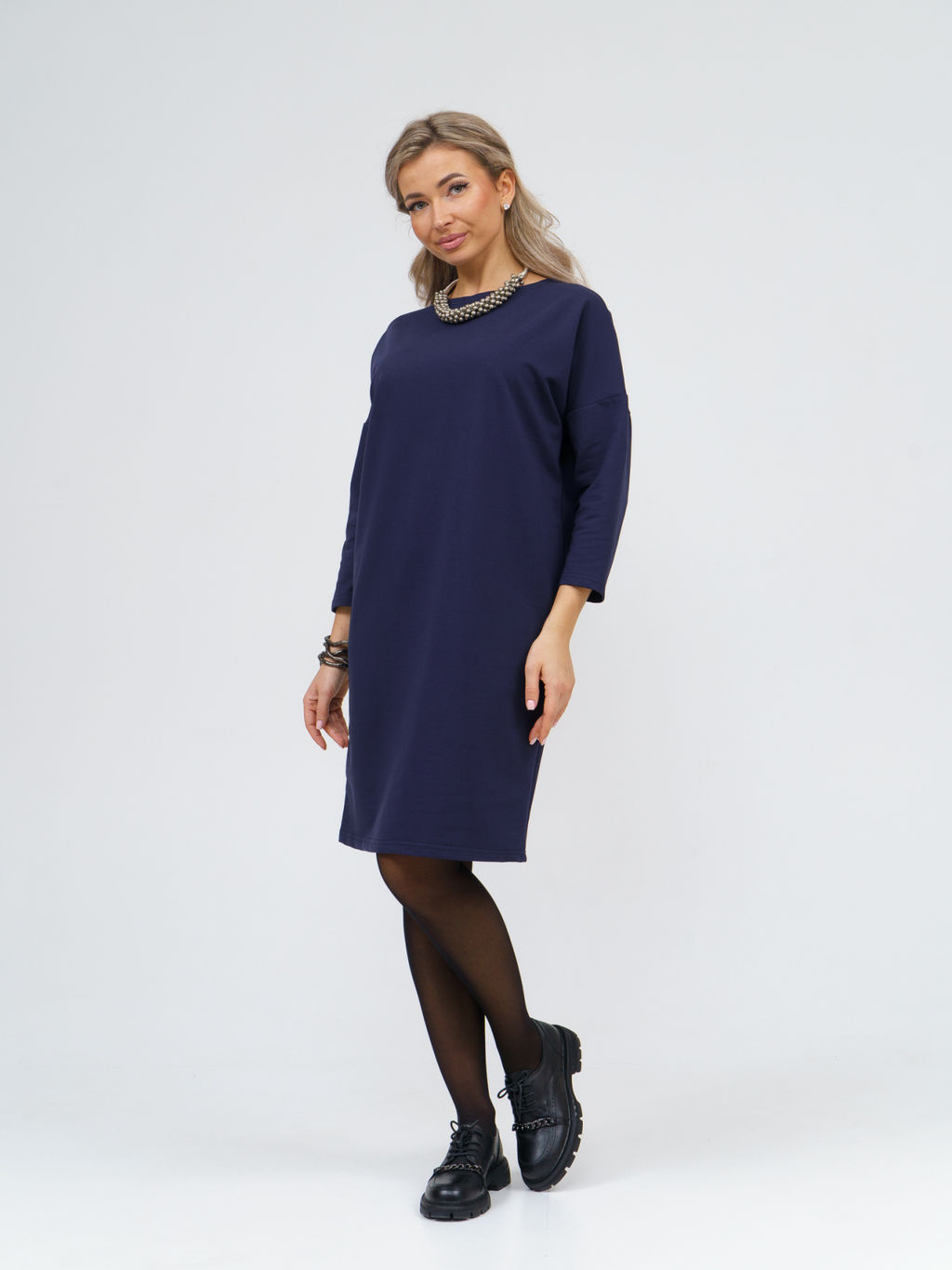 890 Платье "Синий"