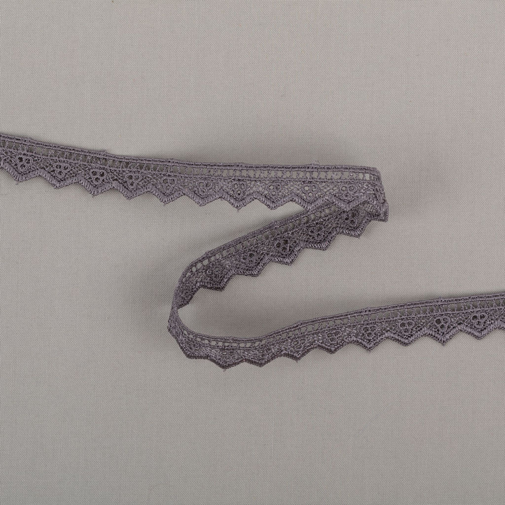 Гипюр Gamma 17 мм GGM-1701 в пакете 10 м 0.2 Турция GP007GR серый