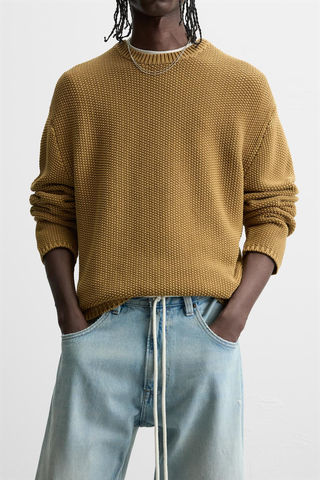 RELAXED FIT SWEATER - Zara фото 22
