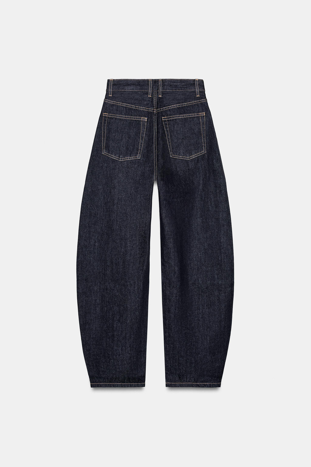JEANS TRF BARREL TIRO ALTO / ?ndigo oscuro - Zara фото 7