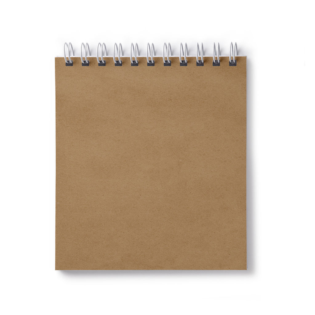 Светоч А308 Артбук (Скетчбук), блок крафт - бумага, жесткая подложка, 120 г/м2 166*175 мм на гребне 30 л. 2 шт. Город 01948  фото 4