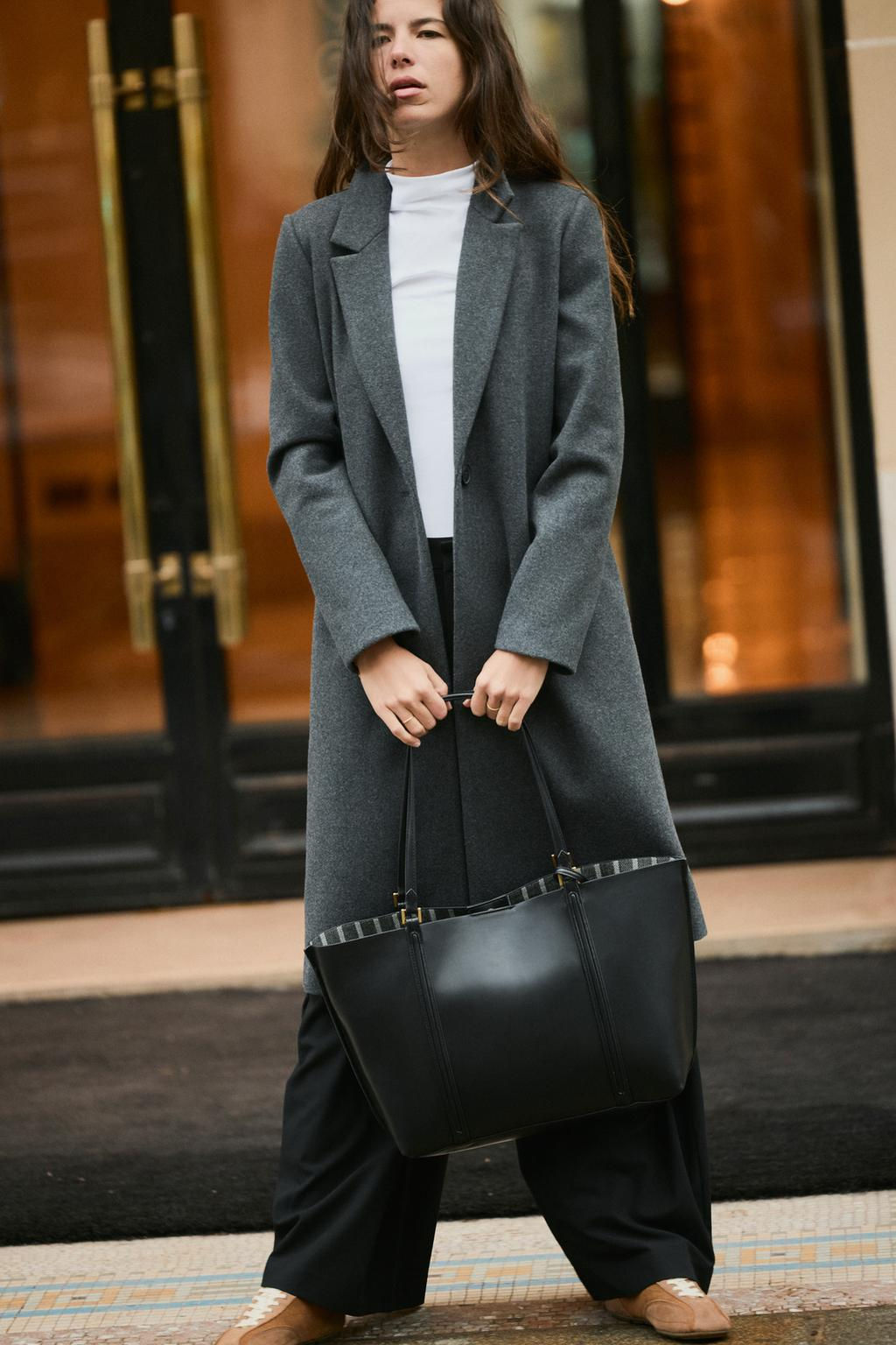 SOFT BUTTON COAT - Zara фото 23