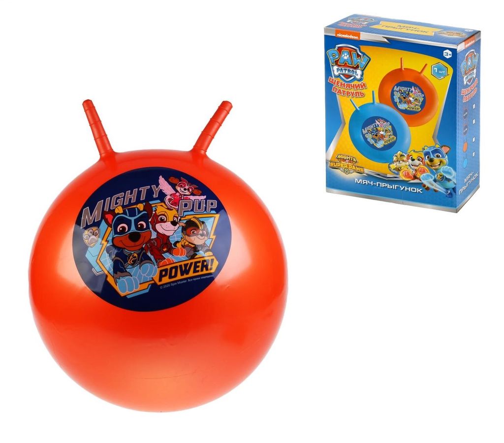 Играем вместе. Мяч с рожками "Щенячий патруль" 45см в ассорт. в кор. арт.SJ-18(PAW)-2