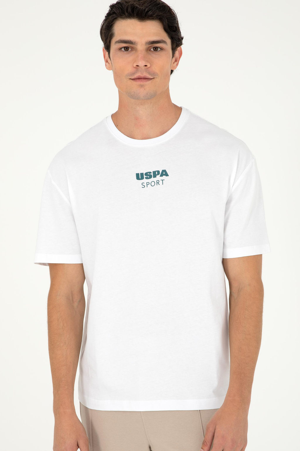 Мужская белая футболка - U.s. polo assn фото 3