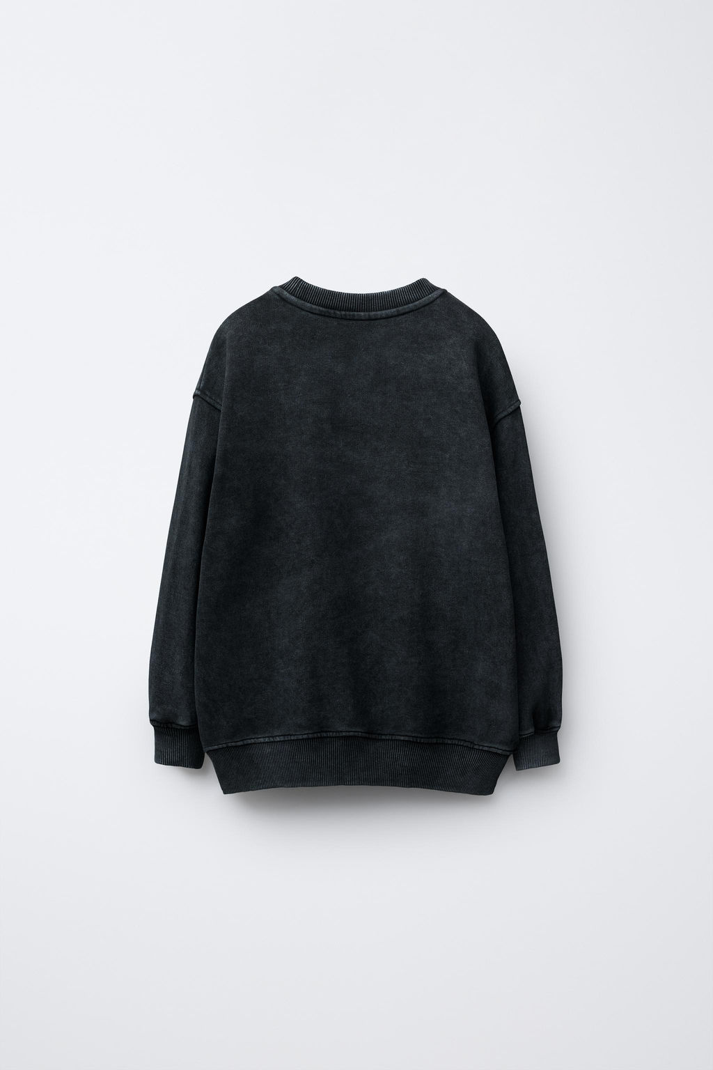PRINTED FADED-EFFECT SWEATSHIRT - Zara фото 2