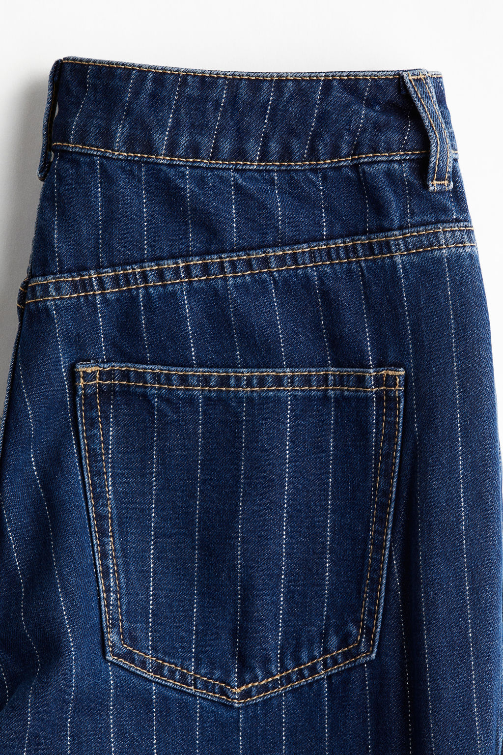 Wide Ultra High Turn-up Jeans - H&m фото 4