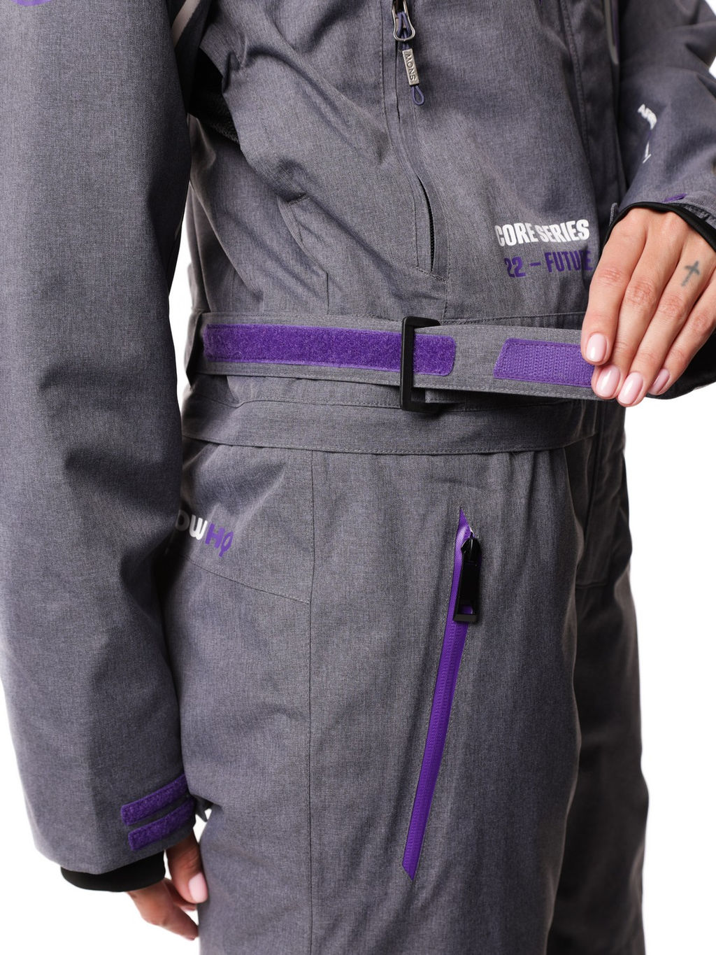 Комбинезон B-9063 Серый