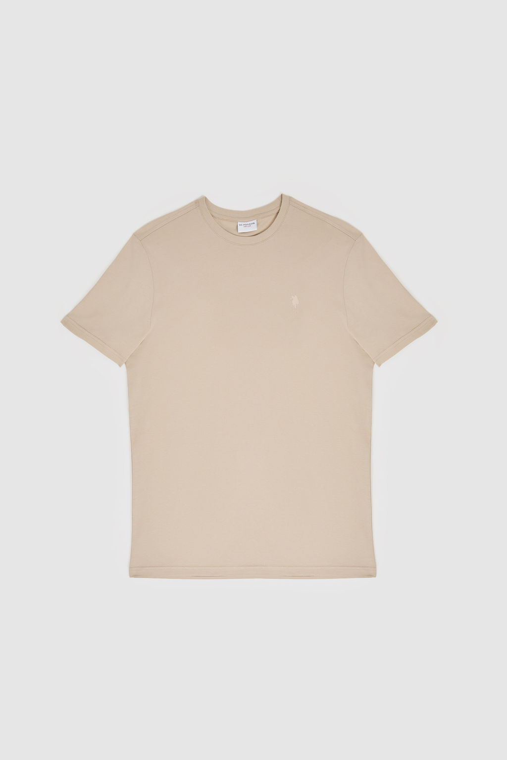 Erkek Regular Fit Bisiklet Yaka Ta_ Basic Ti__rt - U.s. polo assn фото 7