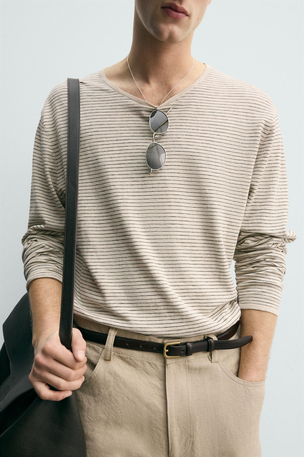 JERSEY RAYAS MEZCLA ALGOD?N / Rayas - Zara фото 6