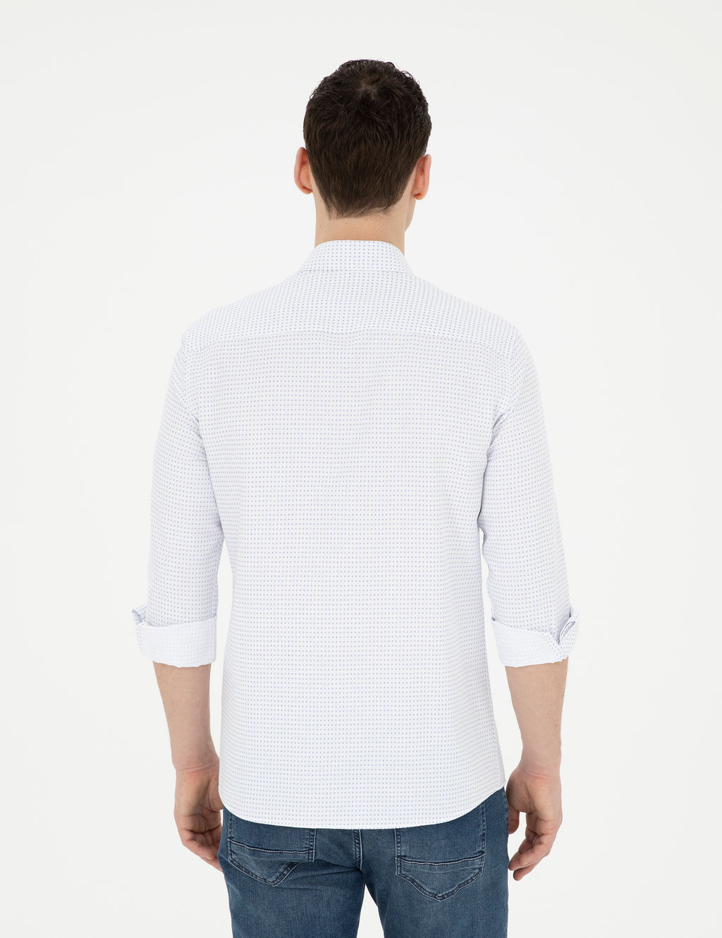 Saks Slim Fit Uzun Kollu G_mlek