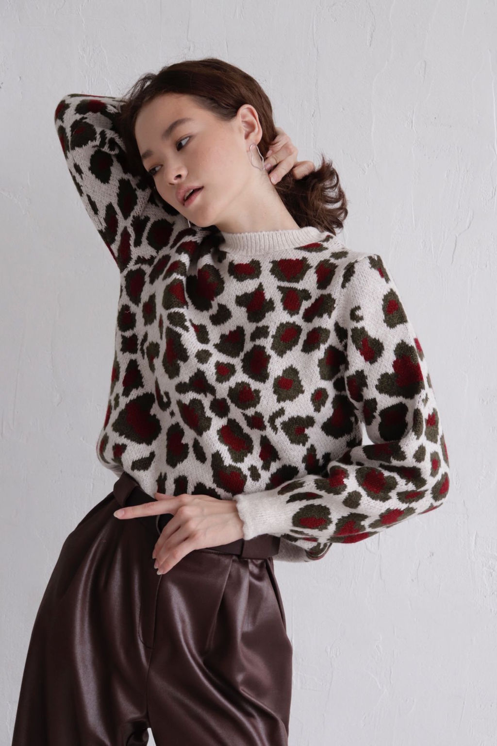 10046 Джемпер леопардовый - Martichelli фото 7