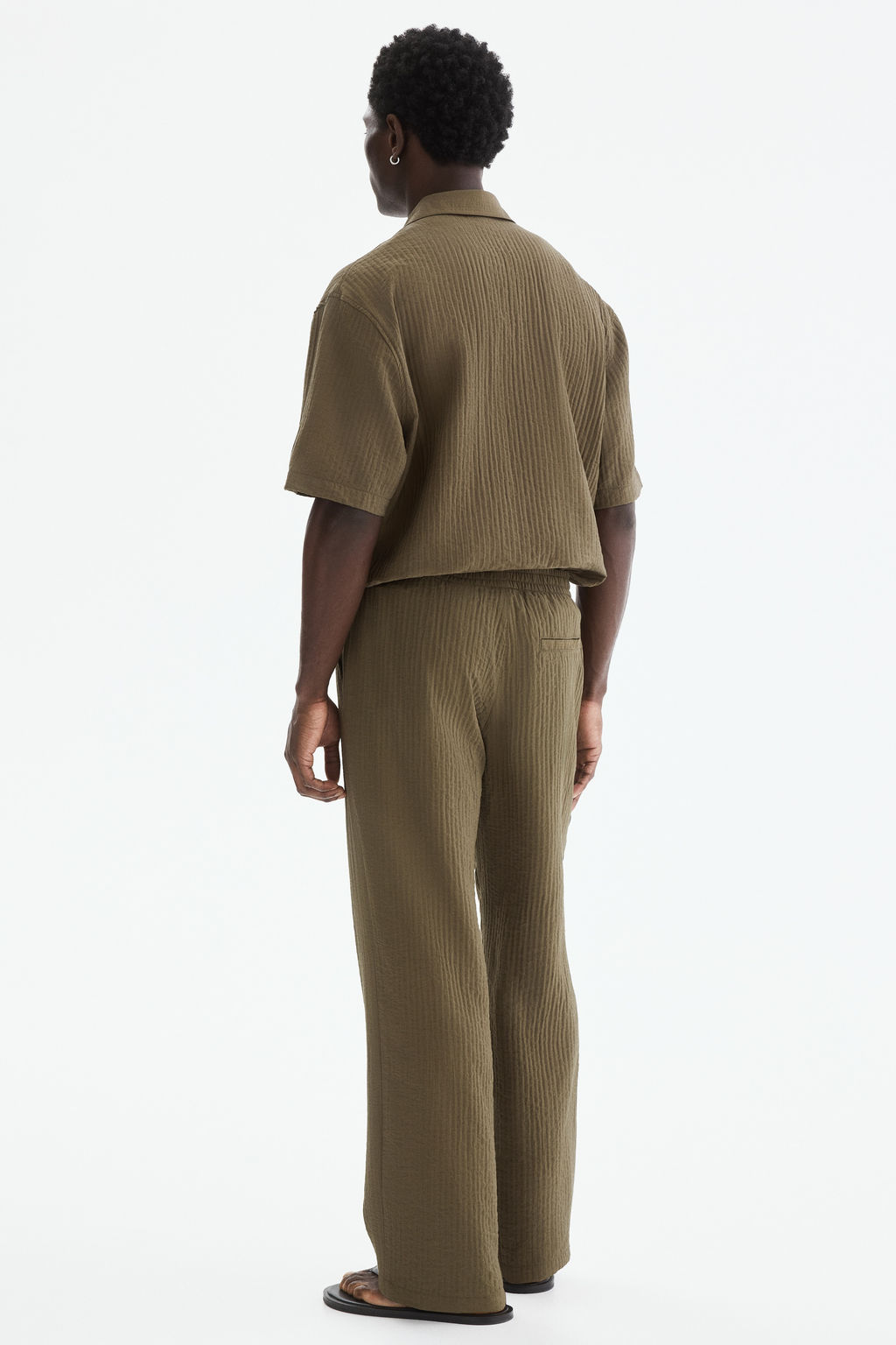 Pantal?n texturizado Relaxed Fit - H&m фото 9