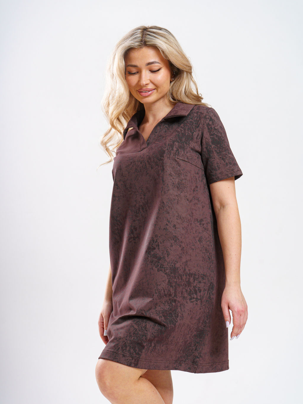 987 Платье  из турецкого футера с лайкрой - Svetekst фото 7