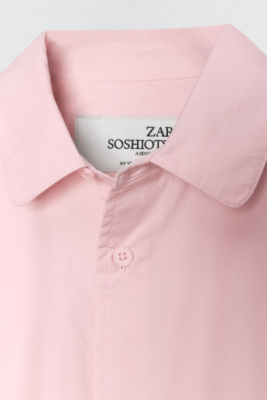 CAMISA SOSHIOTSUKI x ZARA / Blanco / Rosa  фото 6