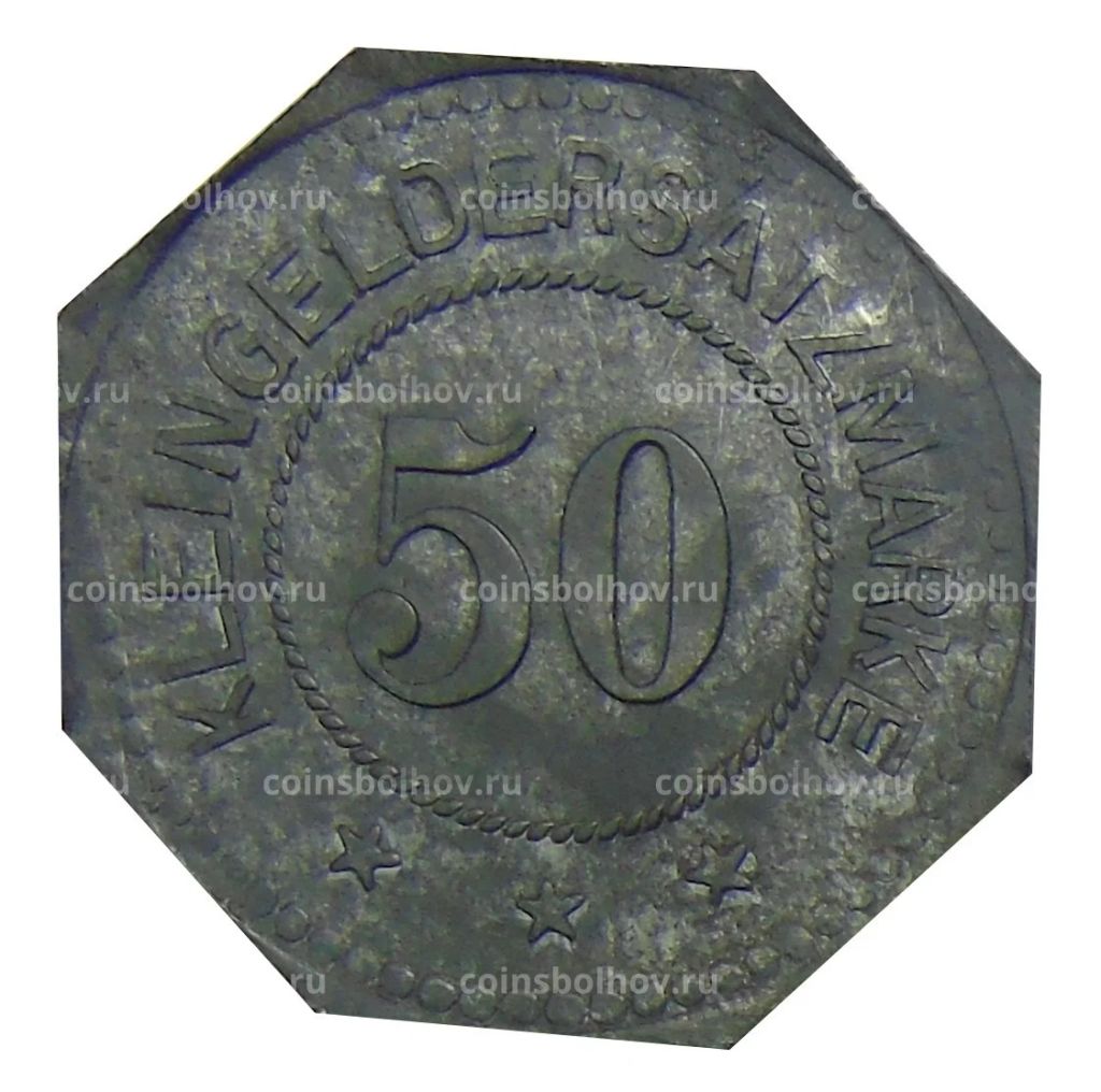 50 пфеннигов Германия Нотгельд Эрнст Кехлич