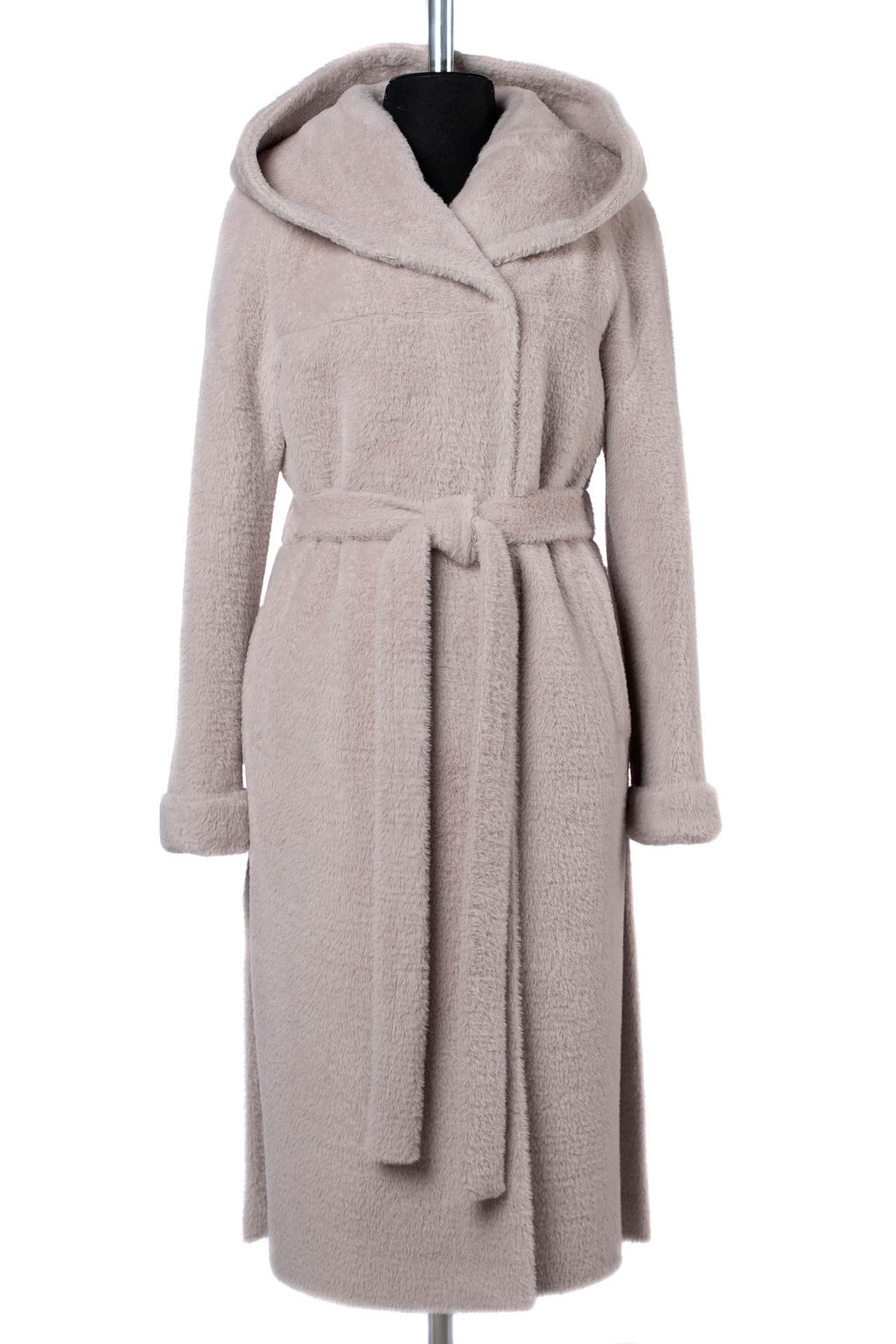 Пальто женское демисезонное (пояс) в составе ШЕРСТЬ