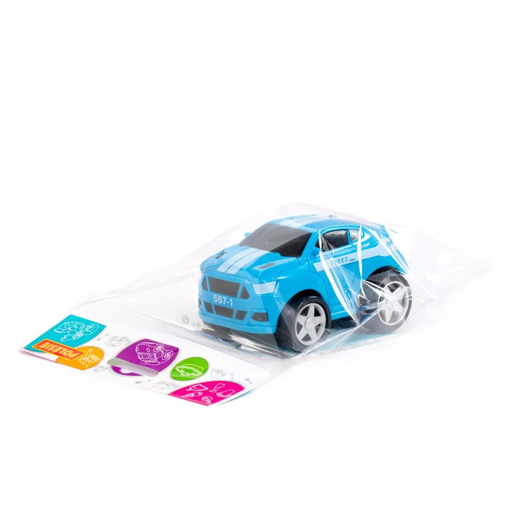 Крутой Вираж, автомобиль гоночный №1 инерционный (в пакете) - Полесье фото 10