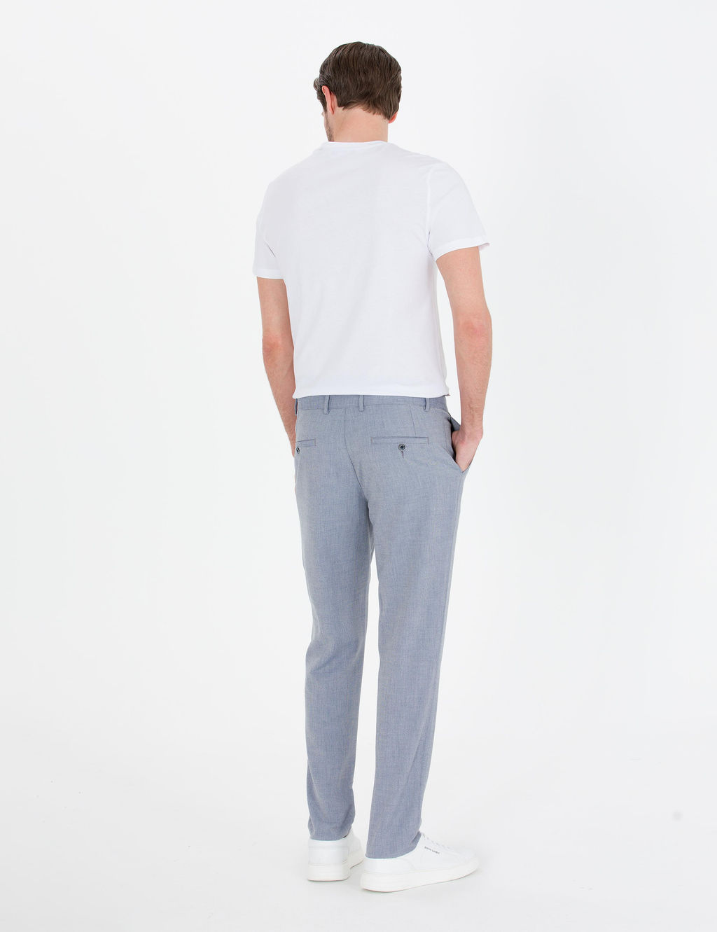 Saks Ex. Slim Fit Kuma_ Pantolon - Pierre cardin фото 4