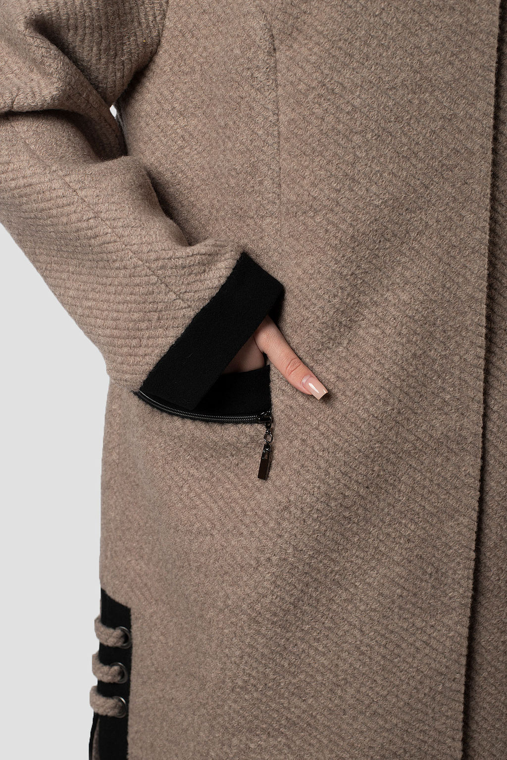 01-11955 Пальто женское демисезонное - El podio фото 6