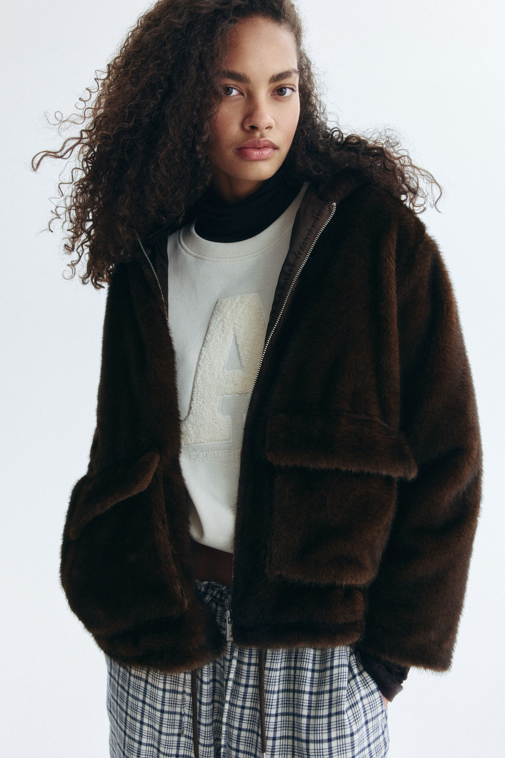 Chaqueta efecto pelo - H&m фото 3