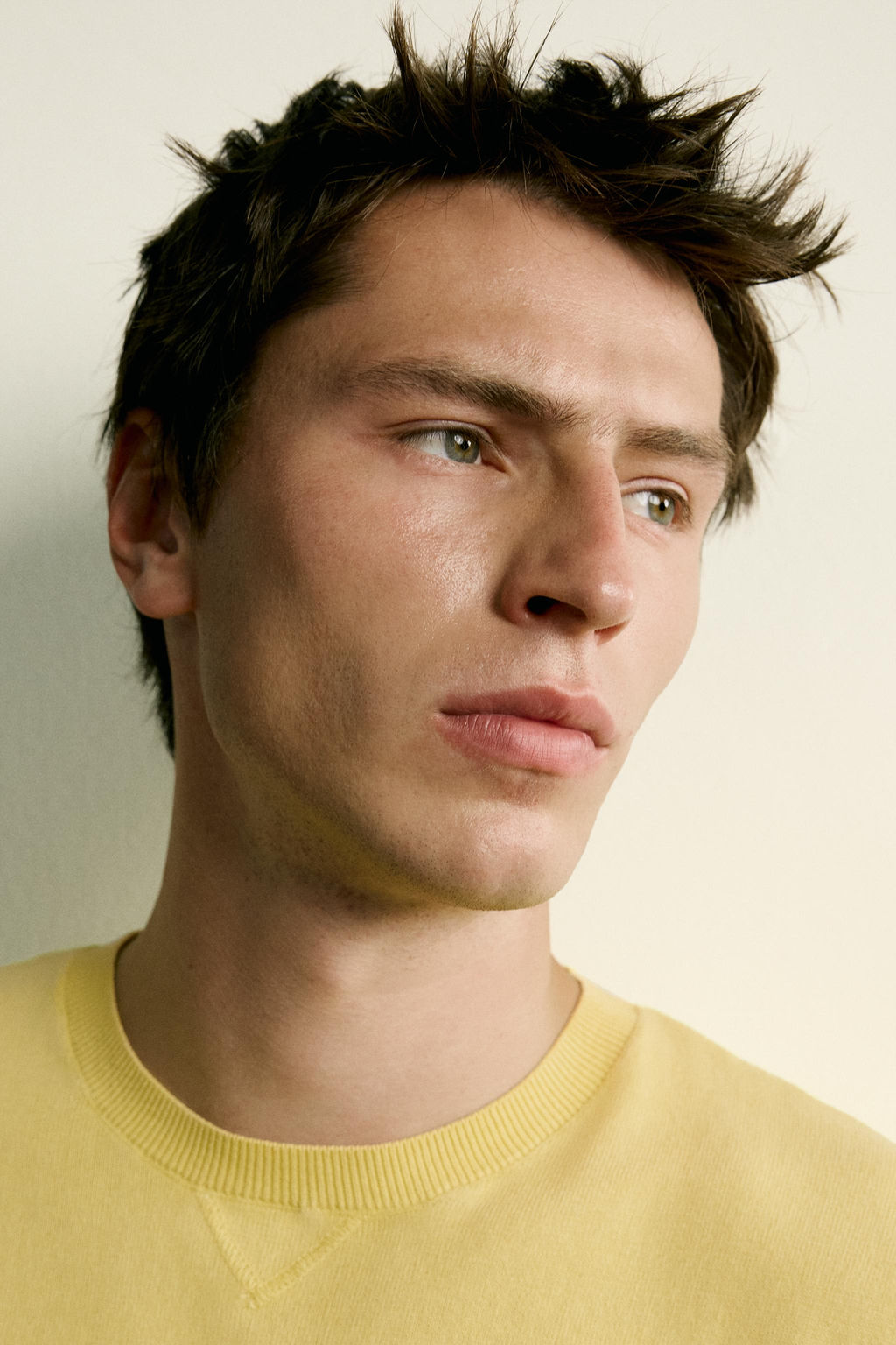 CAMISETA PUNTO REGULAR FIT / Amarillo claro - Zara фото 5