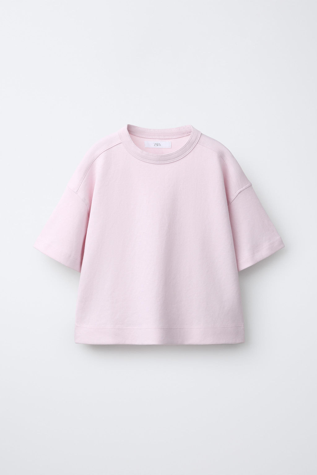 BASIC INTERLOCK T-SHIRT - Zara фото 8