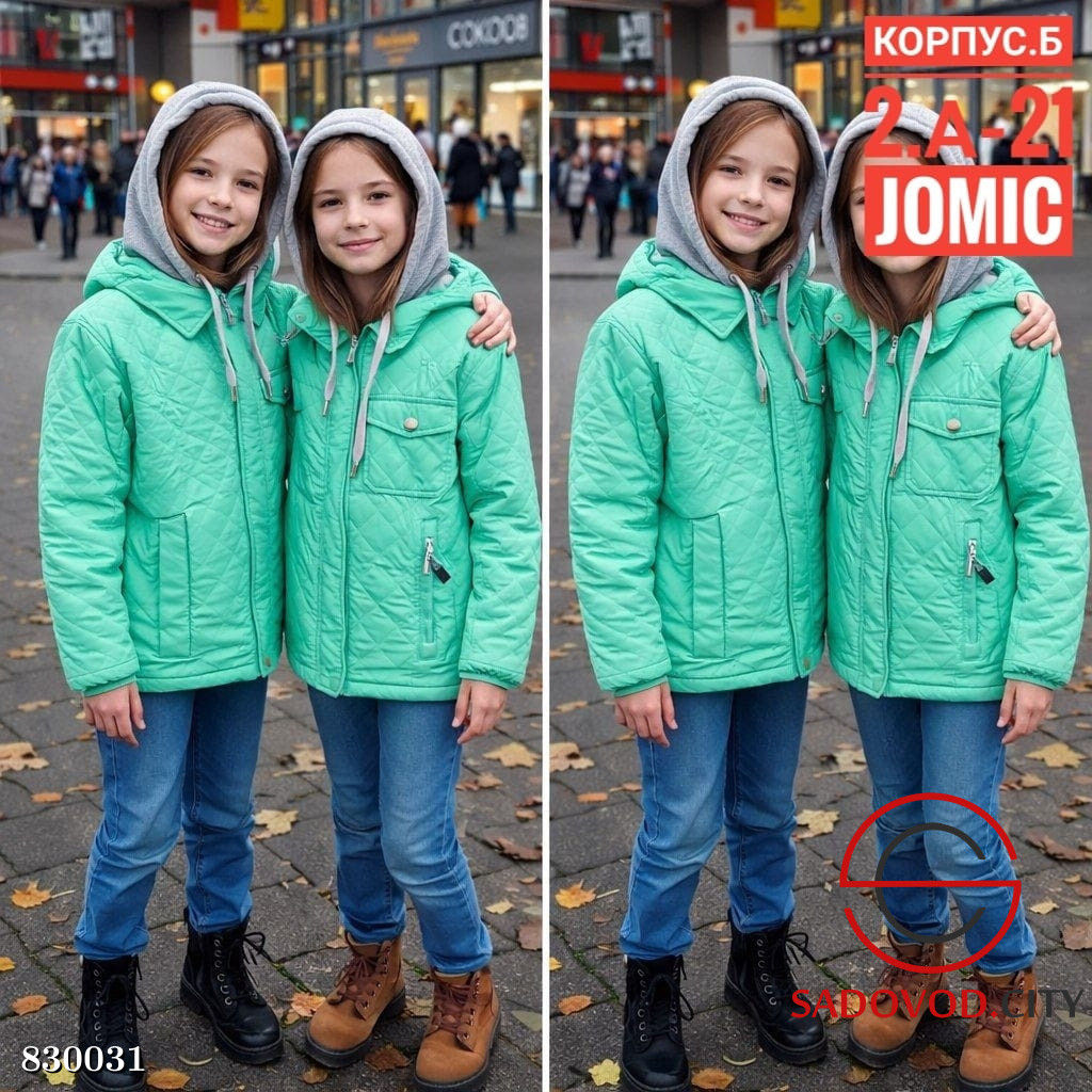 Подростковая куртка для девочки