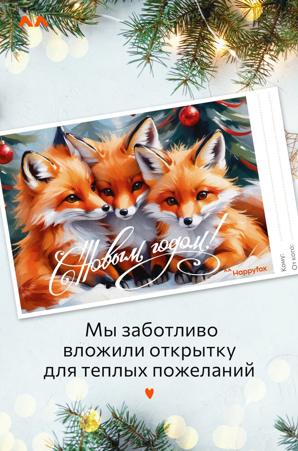 Женская новогодняя пижама с шортами Happyfox - Happy fox фото 2