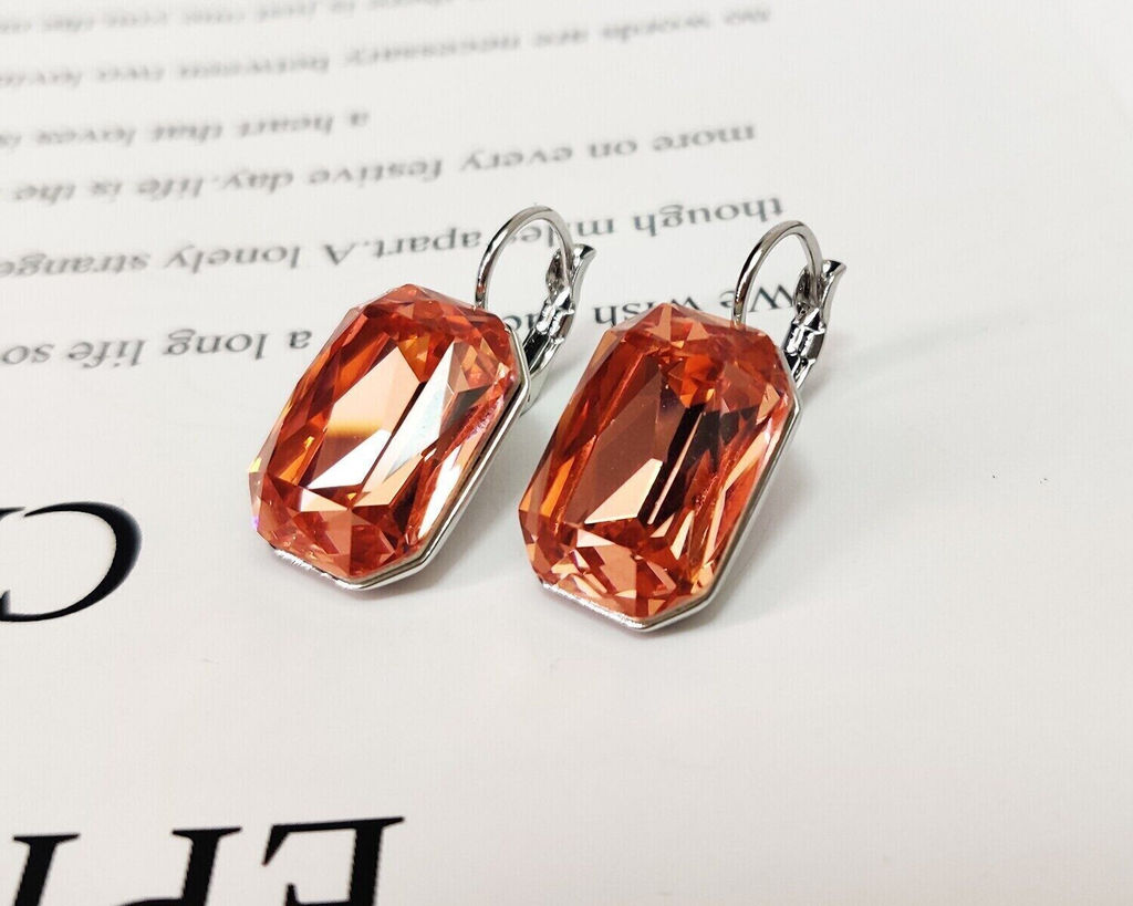 Серьги с чешскими кристаллами