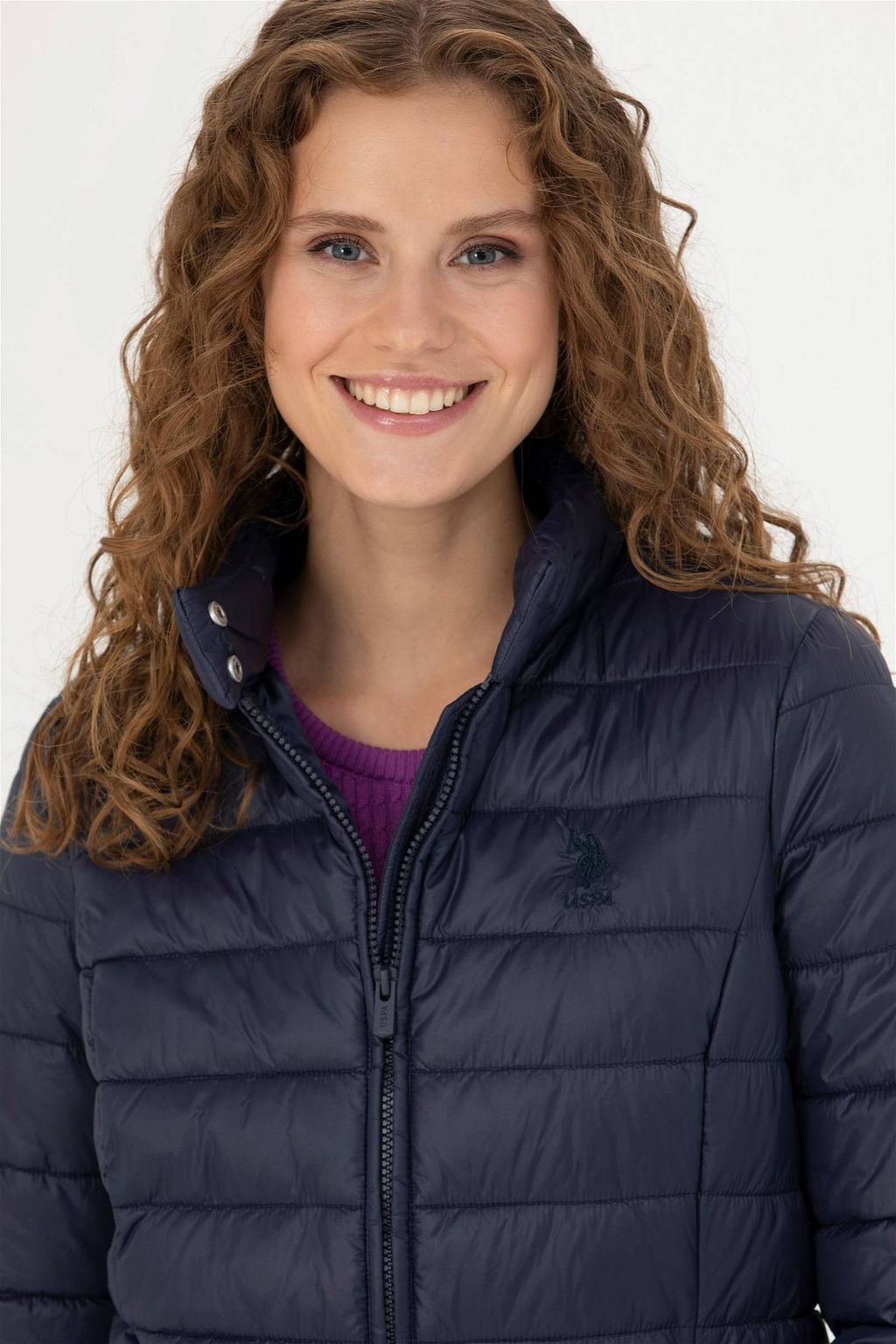 U. S. Polo Assn Женское темно-синее пальто - U.s. polo assn фото 2