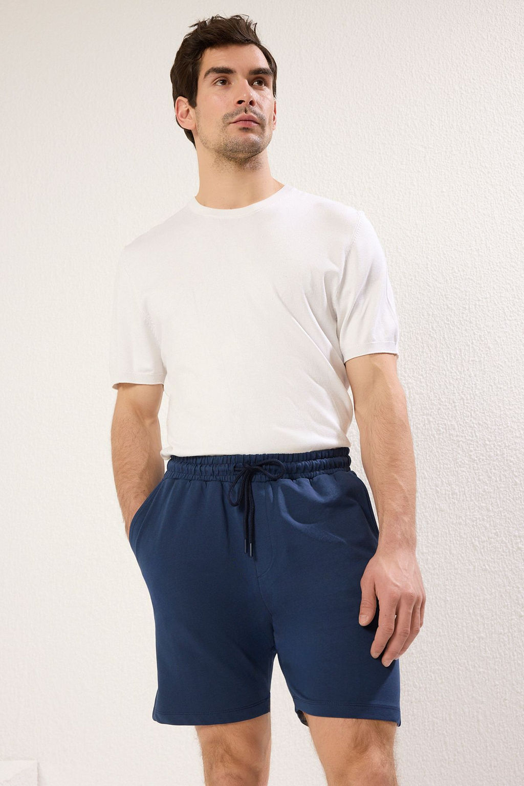 Lacivert-Tas 2li Paket Regular %100 Pamuk Rahat Sort TMNSS24SR00013