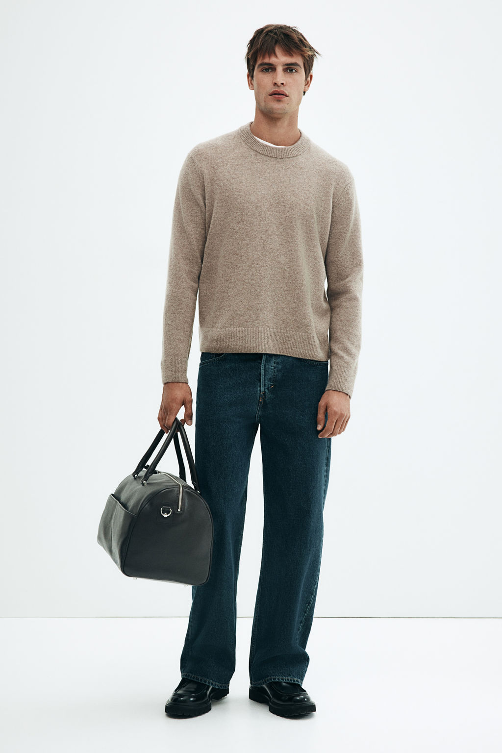 Jersey en punto fino de lana Regular Fit - H&m фото 10