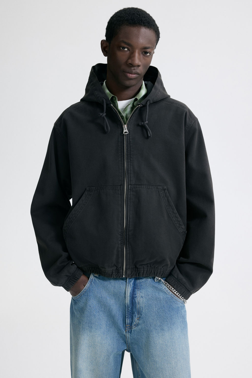 Chaqueta worker con capucha - H&m фото 4