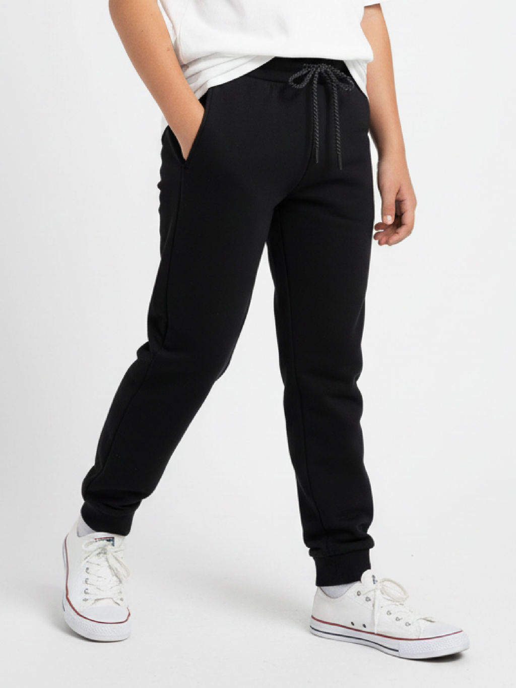 Брюки для подростка 22-6817 черный - Mini maxi фото 4