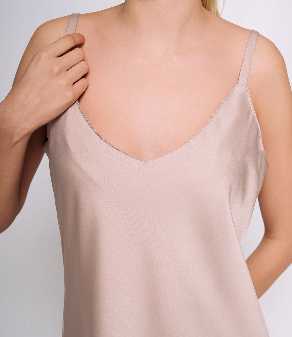 Топ #ОКТ025001, светло-бежевый - Dommod фото 5