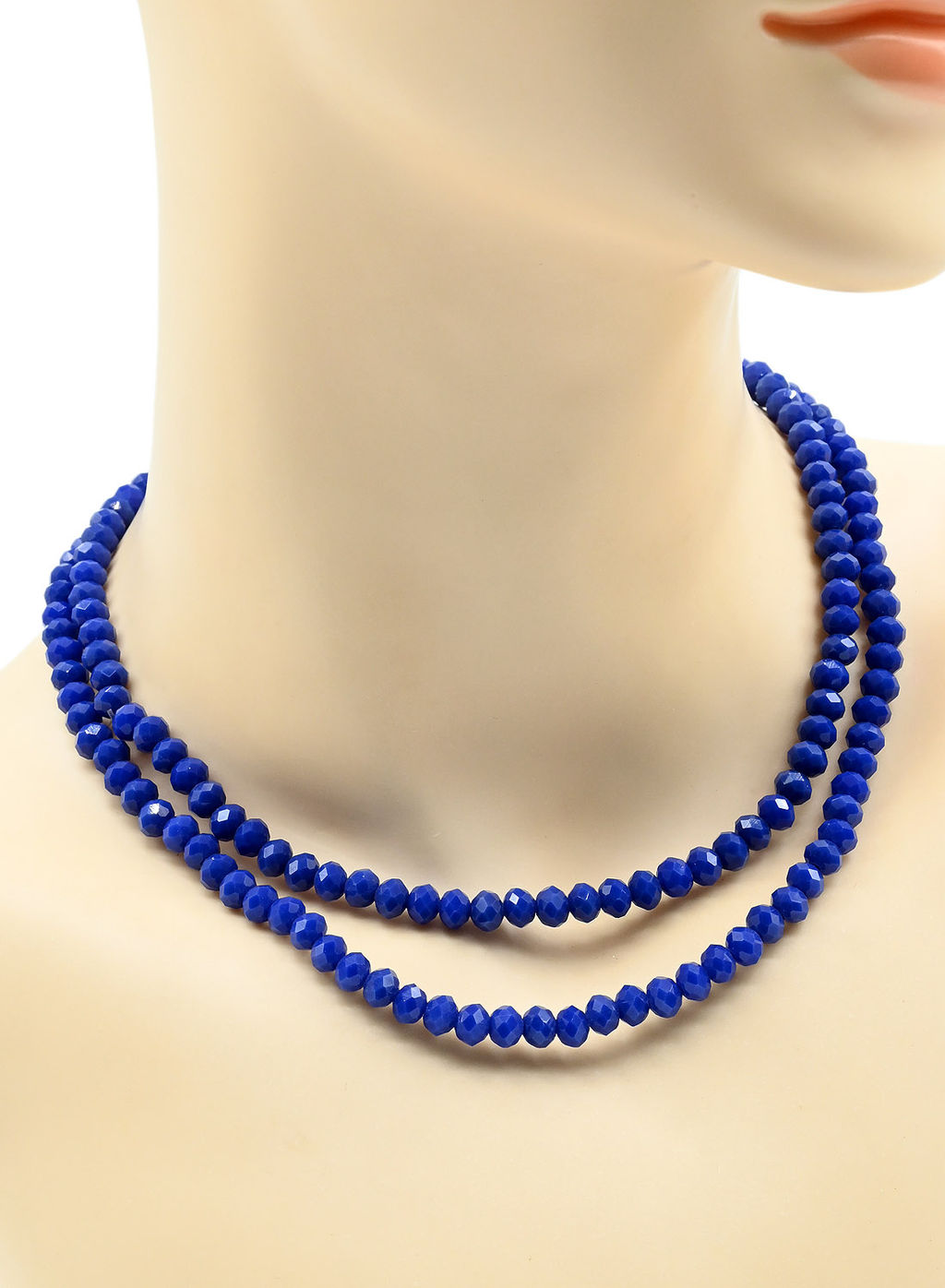 Бусы-браслет на резинке из циркона кукуруза гр.6мм зеленый хамелеон, 86см. Радуга камня  фото 12