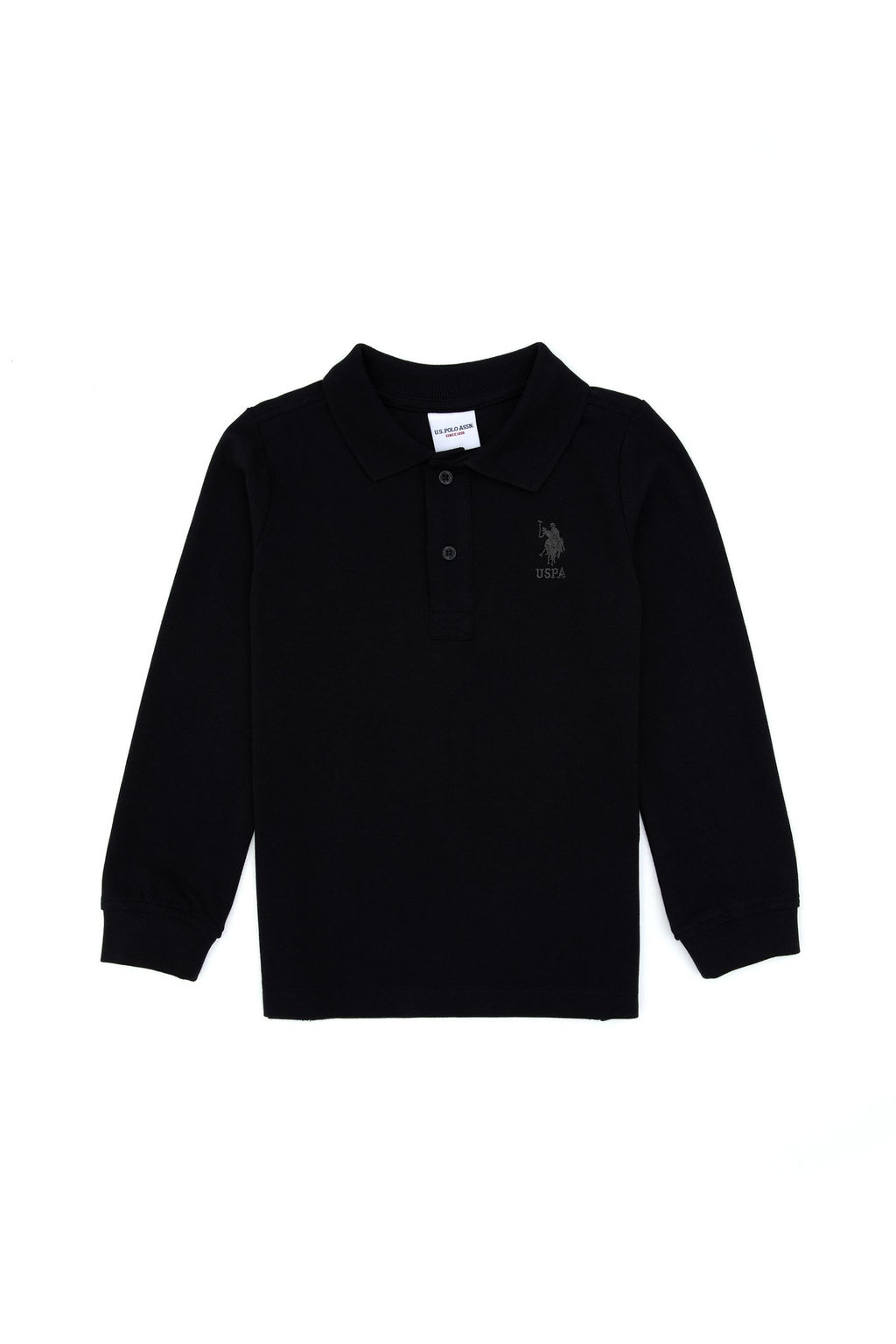 Erkek _ocuk Siyah Basic Polo Yaka Sweatshirt Sepette S_rpriz _ndirim - U.s. polo assn фото 4
